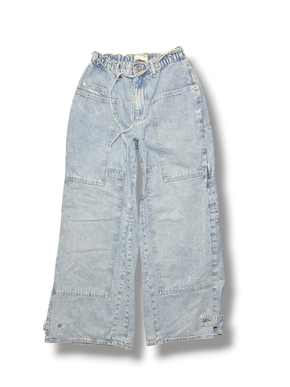 We The Free CRVY Outlaw Wide Leg Jeans Small - Picture 2 of 5